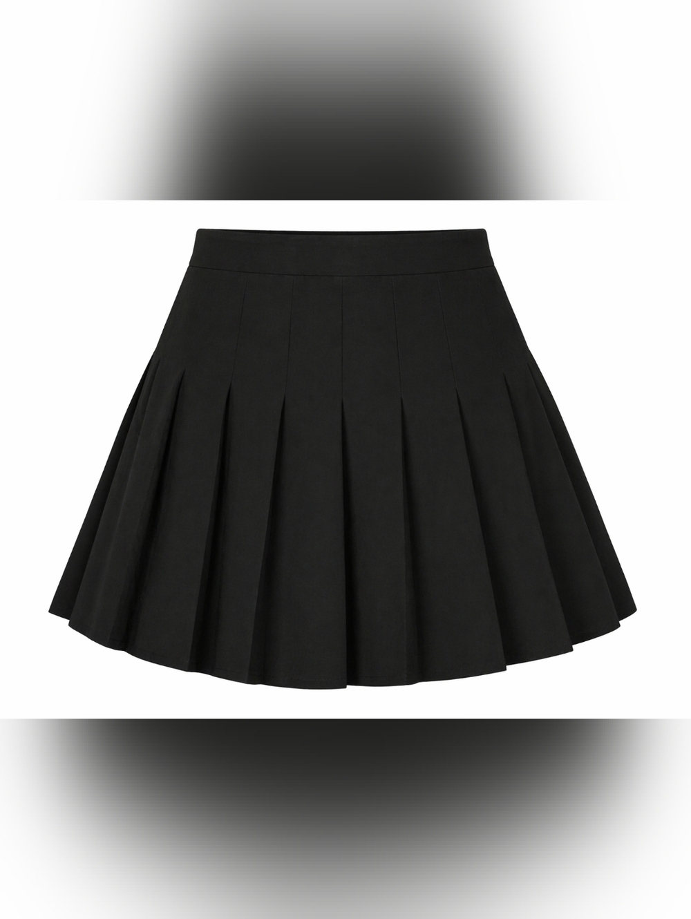 Plus Size Black Pleated Skirt Size 20 - Picture 3 of 4